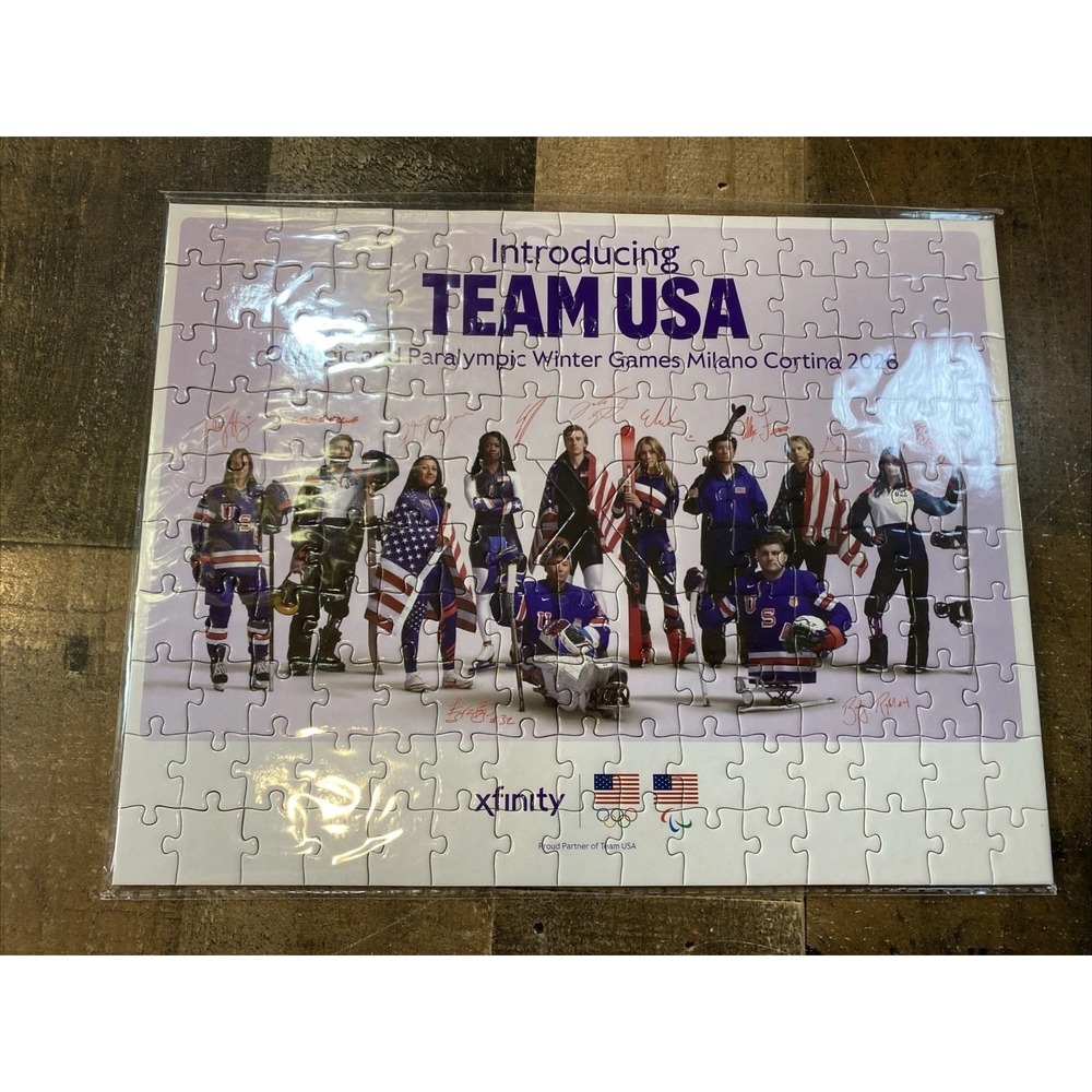 Team USA 2026 Winter Olympics Xfinity‎ Jigsaw Puzzle 150 Pieces Milano Cortina